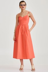 Vestido Midi Tayla Coral