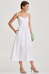 Vestido Midi Tayla White