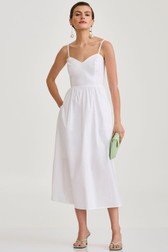 Vestido Midi Tayla White