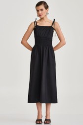 Vestido Midi Danubia Black