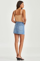 Short Saia Jeans Nancy Ricardi