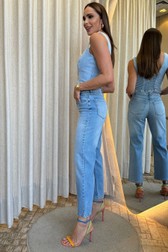 Calça Jeans Reta Alta Bibi Sullivan