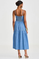 Vestido Jeans Midi Yanna Borges