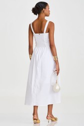 Vestido Midi Marcela White