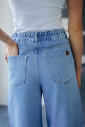 Calça Jeans Super Wide Media Thamy