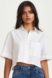 Camisa Cropped Layla White