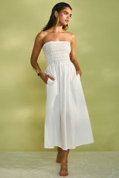 Vestido Midi Fabiana White