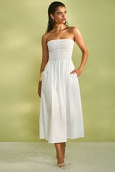 Vestido Midi Fabiana White