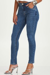 Calça Skinny Jeans Media Laura Rossi