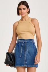 Short Saia Jeans Aniele Meyer