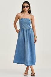 Vestido Jeans Midi Laia
