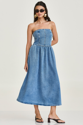 Vestido Jeans Midi Laia