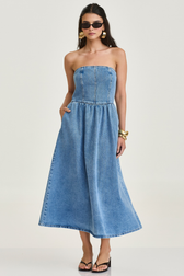 Vestido Jeans Midi Laia