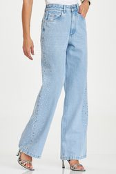 Calça Jeans Reta Jade Shine