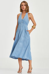 Vestido Jeans Midi Soraia