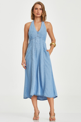 Vestido Jeans Midi Soraia