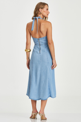 Vestido Jeans Midi Soraia