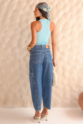 Calça Jeans Balloon Gioh