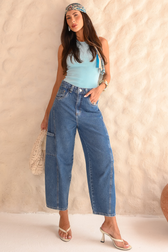 Calça Jeans Balloon Gioh