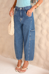 Calça Jeans Balloon Gioh