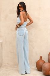 Macacão Jeans Paty