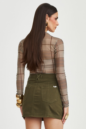 Short Saia Pilar Olive