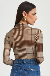 Blusa Amanda Xadrez