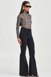 Calça Maxi Flare Hilary Black