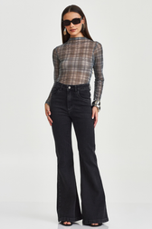 Calça Maxi Flare Hilary Black