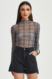 Short Heather Black