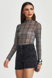 Short Heather Black