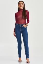 Calça Jeans Skinny Laura Bauman