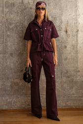 Calça Reta Cargo Isadora Berry