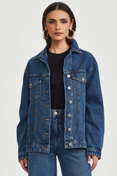 Jaqueta Jeans Over Melinda
