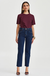 Calça Jeans Reta Brigida Muller