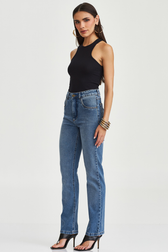 Calça Jeans Reta Cris Cooper