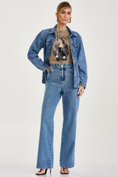 Calça Wide Leg Alta Thassia Medici New