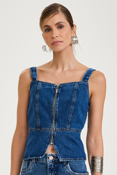 Blusa Jeans Alice