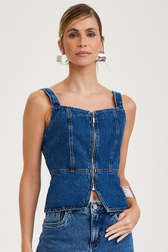 Blusa Jeans Alice