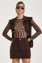 Short Saia Pilar Café