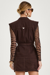 Short Saia Pilar Café