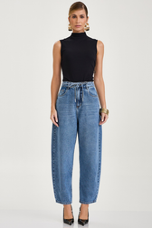 Calça Jeans Balloon Emma