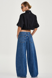 Calça Jeans Baggy Aria Boechat
