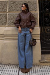 Calça Jeans Baggy Aria Boechat