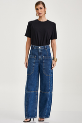 Calça Jeans Balloon Wide Astrid