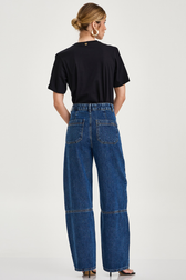 Calça Jeans Balloon Wide Astrid