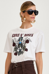 T-Shirt White Guns N' Roses