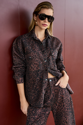 Camisa Over Kate Onça