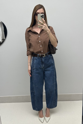 Calça Jeans Balloon Lari