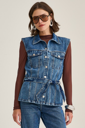 Colete Jeans Ary Sinclair